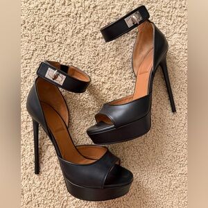 Givenchy High Heeled Sandals in Black